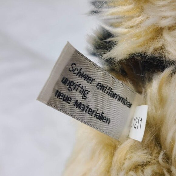 Uni Toys Gray Wolf Laying Down 12" Plush Realistic Stuffed Animal Dog Germany - Picture 10 of 11